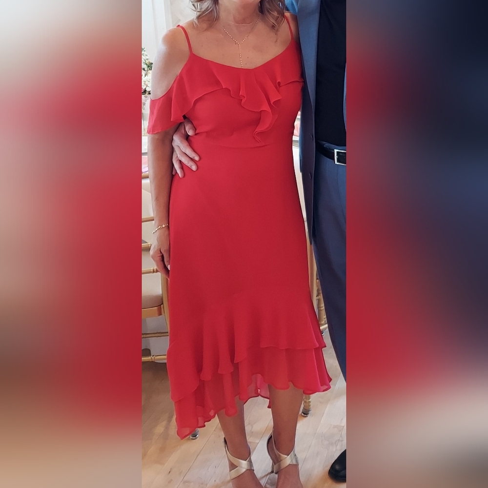 Red dress